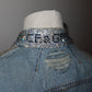 Dolce & Gabbana Rhinestone Denim Jacket