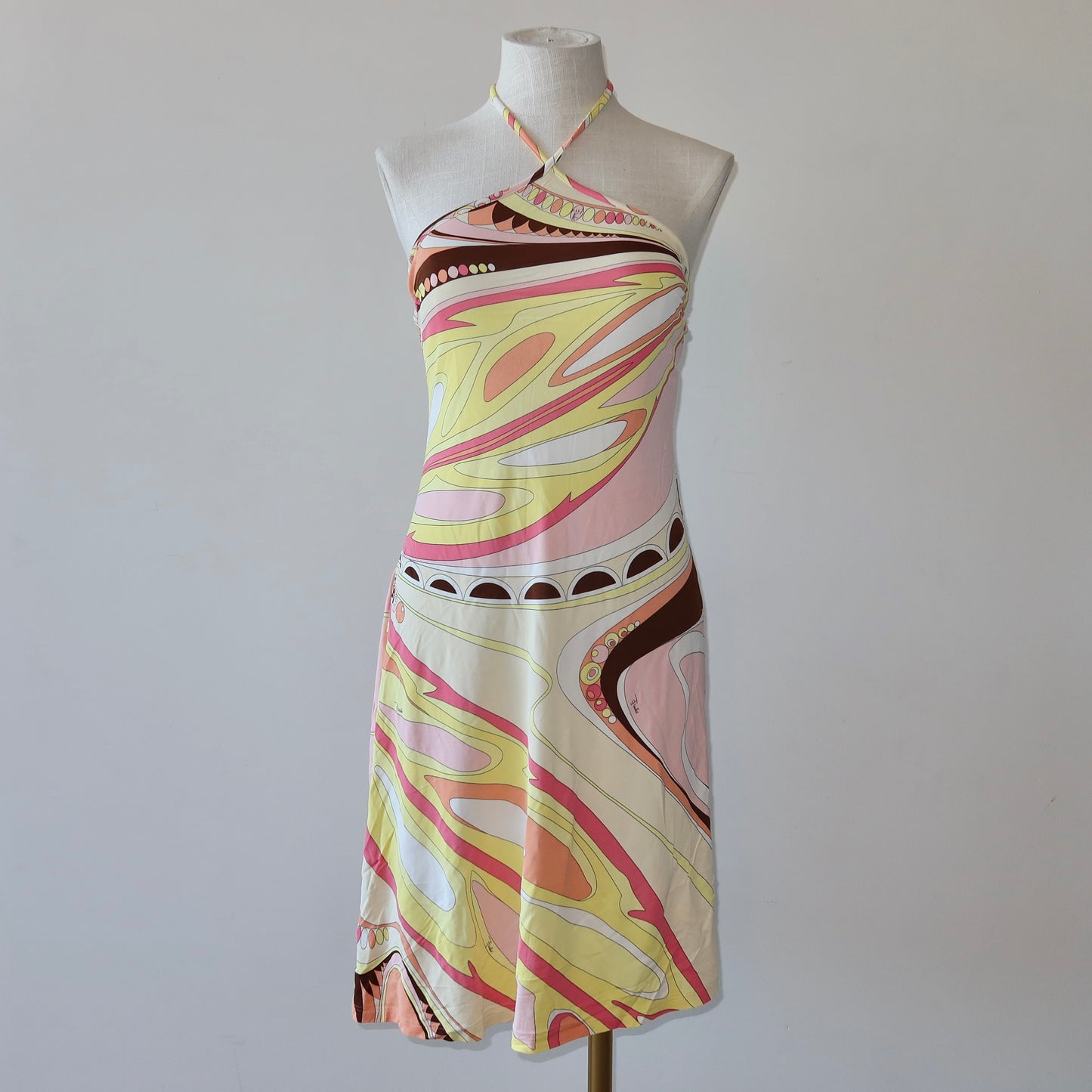 Emilio Pucci Halter Neck Dress