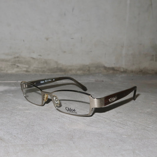 Chloé Silver Frame Eye Glasses