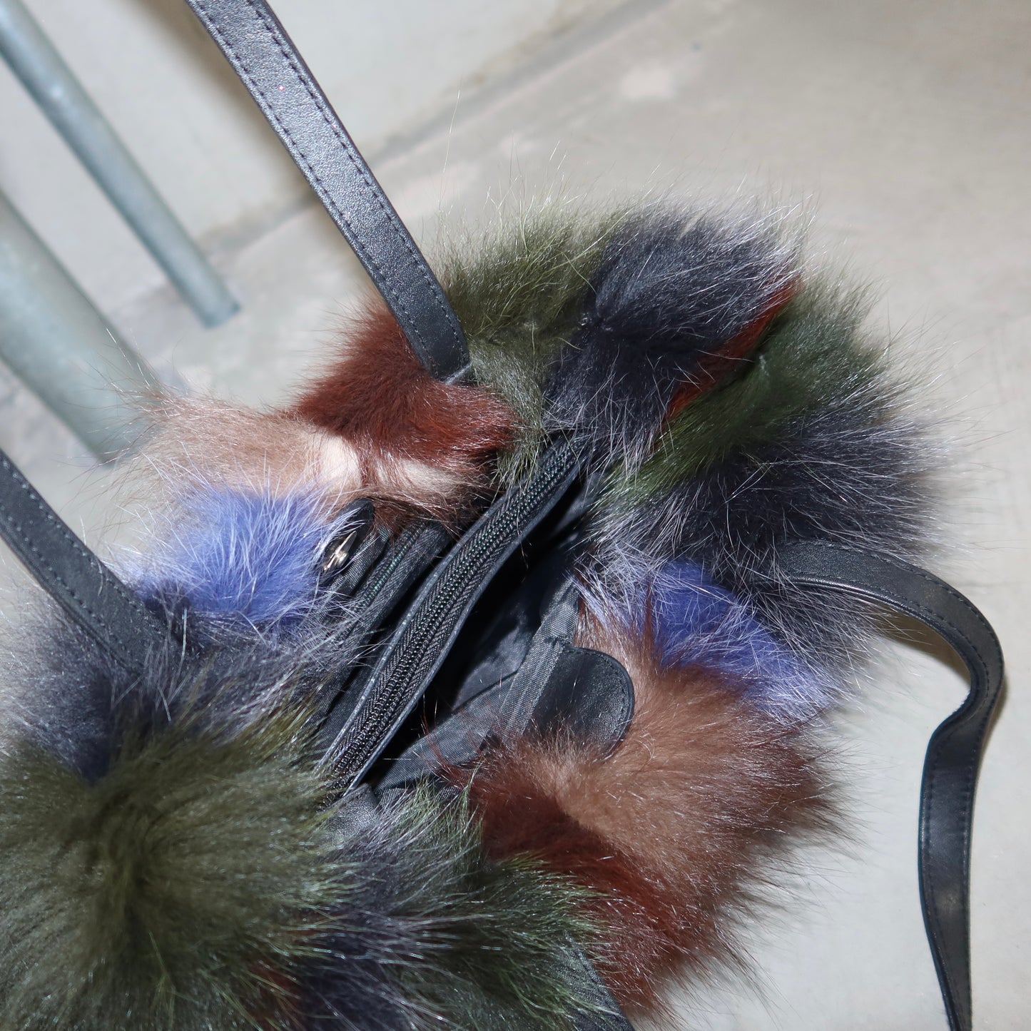 Vintage Fox Fur Bag