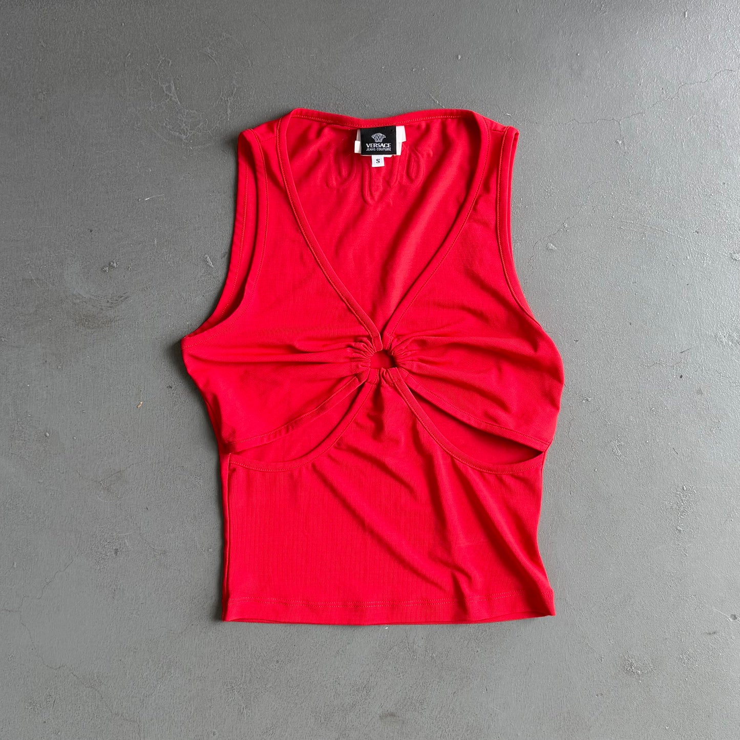Versace Cut Out Tank