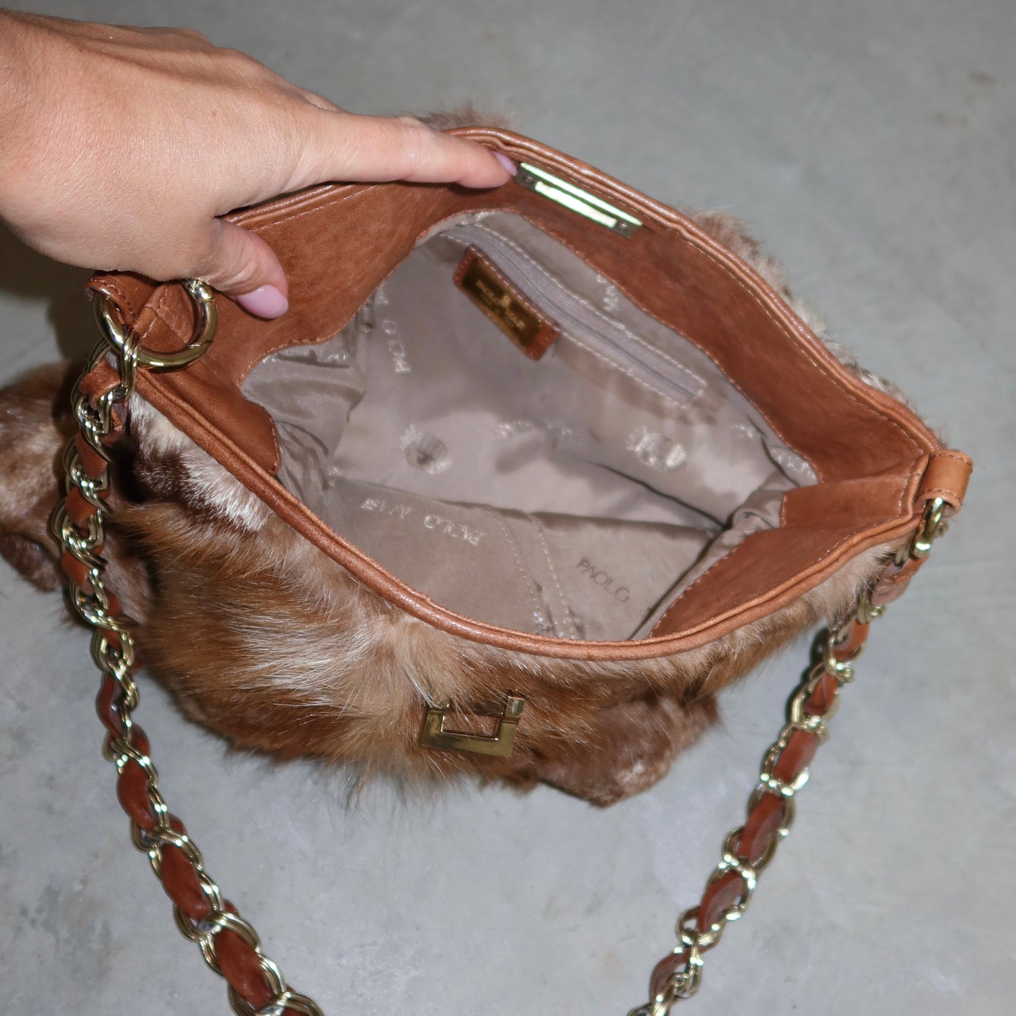Paolo Masi Fox Fur Bag