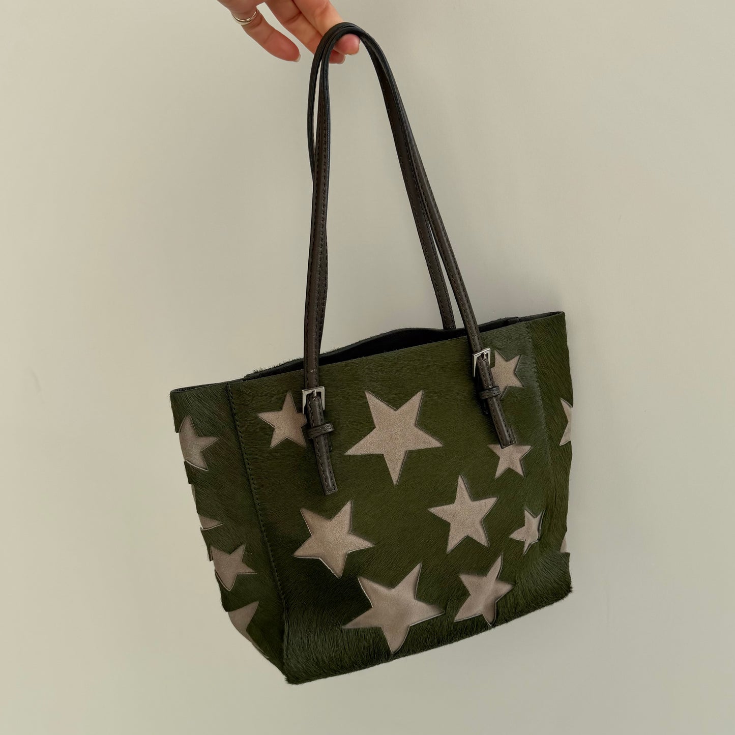 Vintage Italian Cowhide Bag