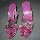 Emilio Pucci Pink Bejewelled Heels (37.5)