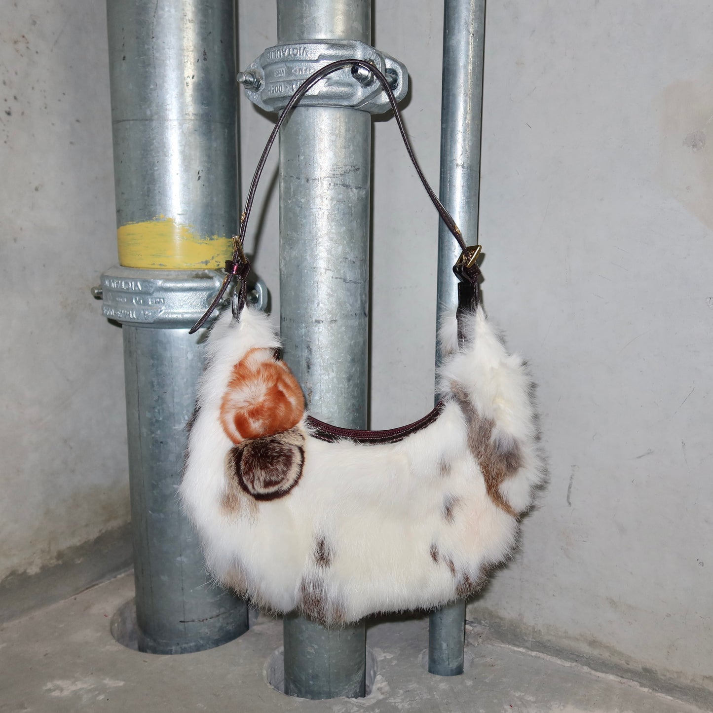 Vintage Rabbit Fur Bag