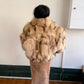 Vintage Fox Fur Bomber