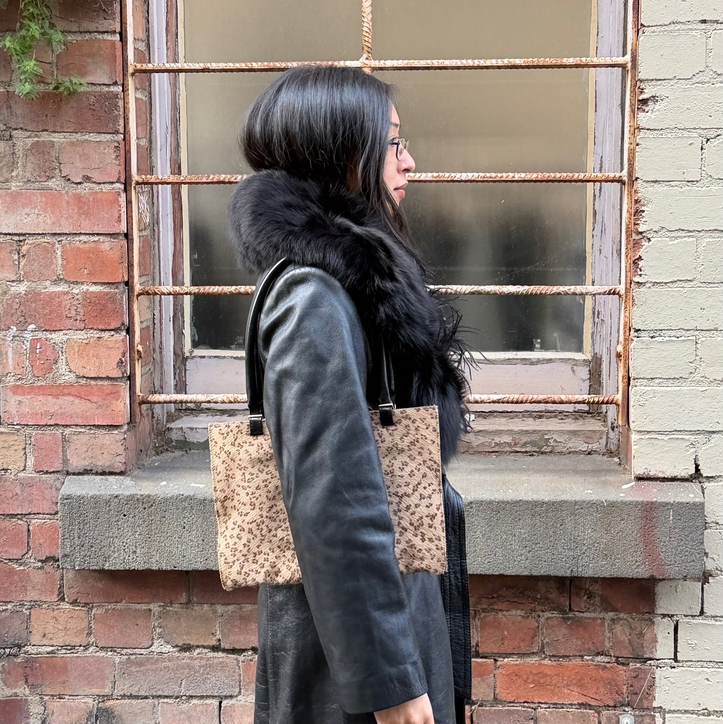 Bottega Veneta SS2000 Leopard Tote