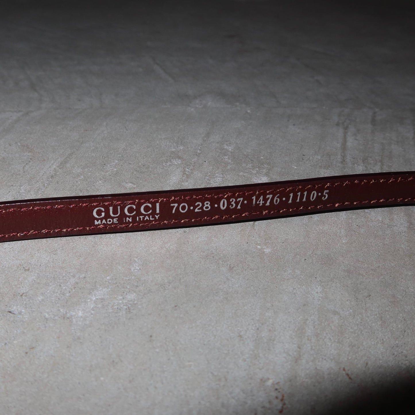 Gucci Brown Horsebit Belt