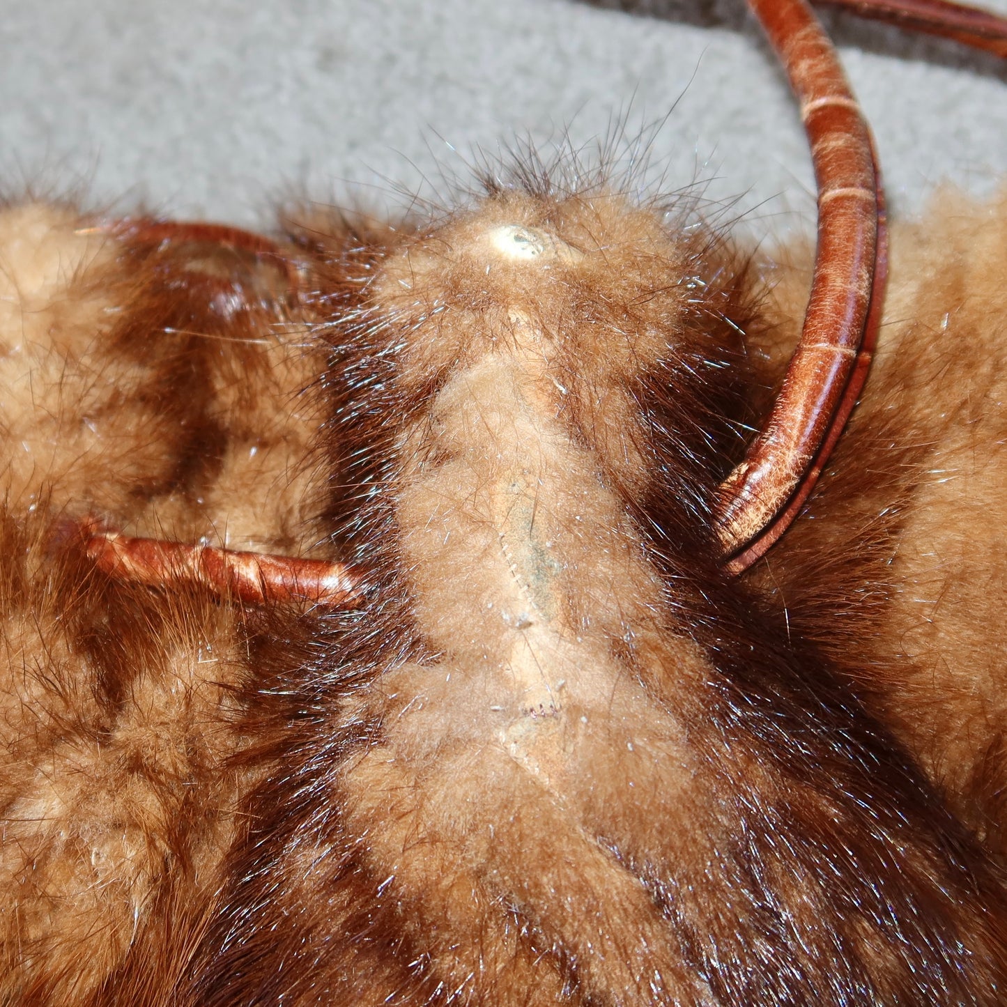 Paolo Masi Real Fur Bag