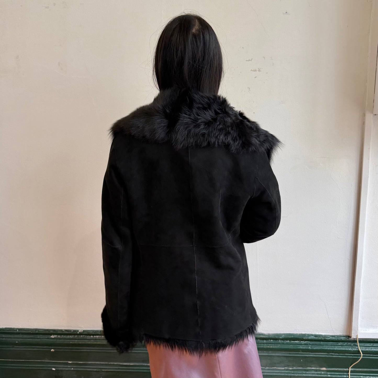 DKNY Shearling Coat