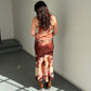 Jean Paul Gaultier Soleil Koi Fish Mesh Dress