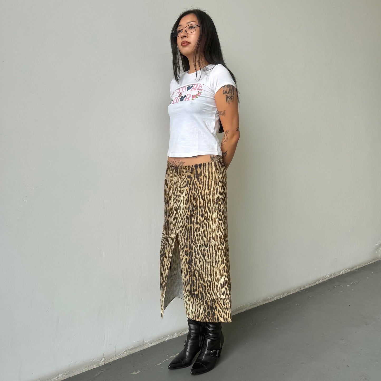 Chloé Resort 2016 Leopard Print Skirt