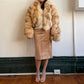 Vintage Fox Fur Bomber