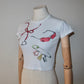 Dior Kids Cropped 'Baby' Tee
