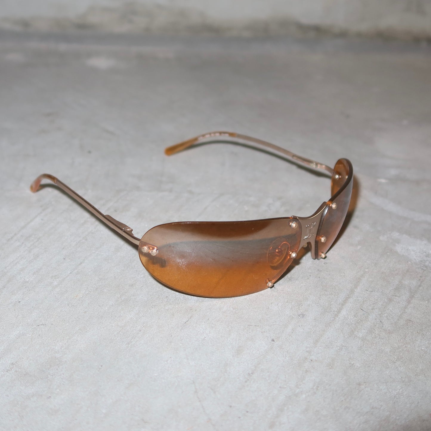 Celine Orange Tinted Sunglasses