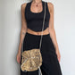 Vintage Snakeskin Crossbody