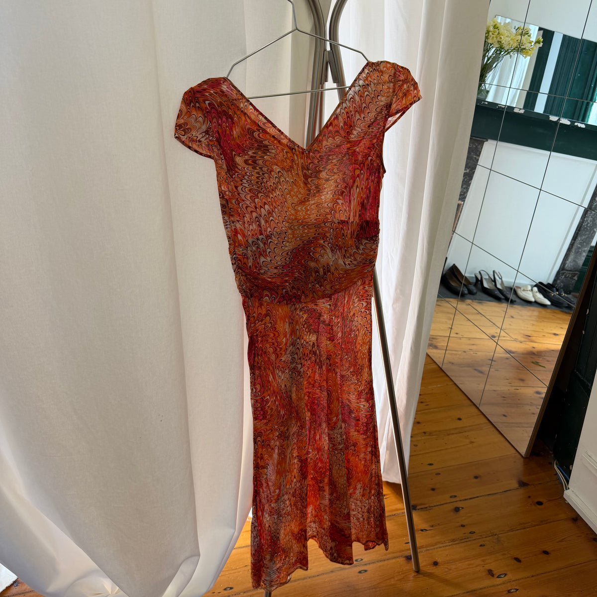 Celine SS2003 Silk Dress