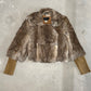 BCBG Max Azria Rabbit Fur Jacket