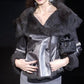 Emporio Armani AW2004 Leather and Fur Jacket