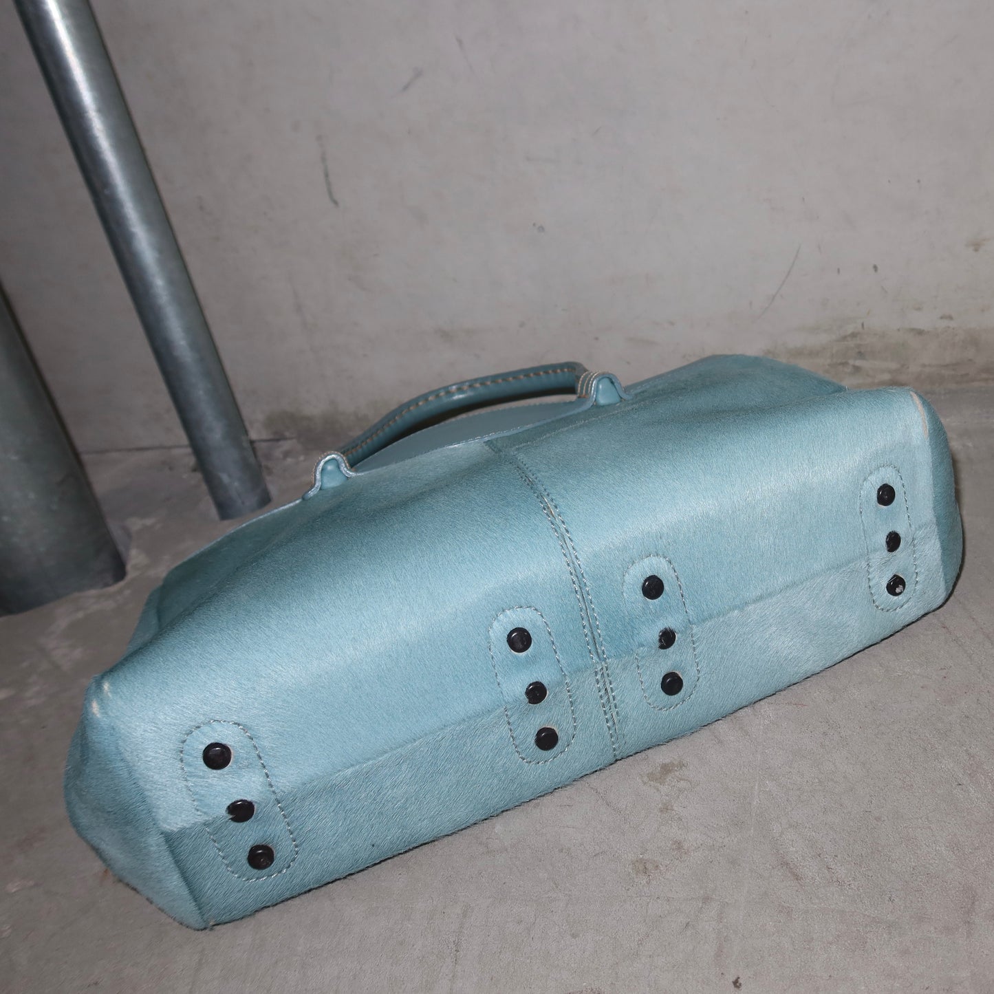 Tod’s Blue Cowhide Bag