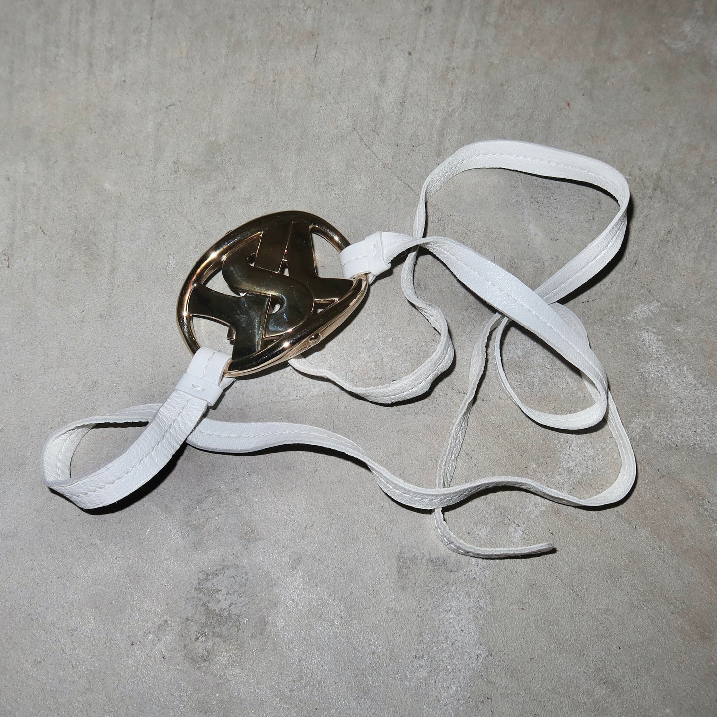 YSL AW2003 Leather Belt