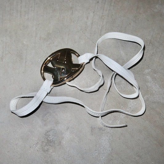 YSL AW2003 Leather Belt