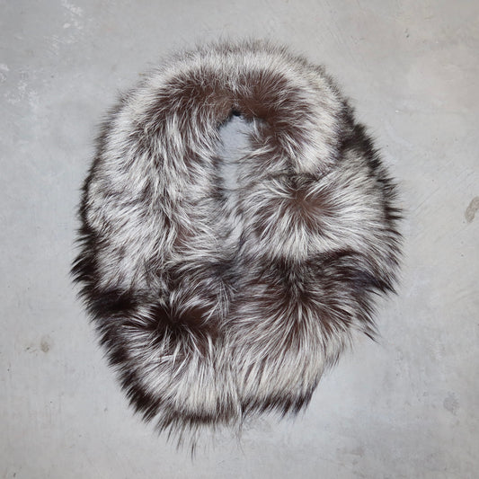 Vintage Large Silver Fox Stole