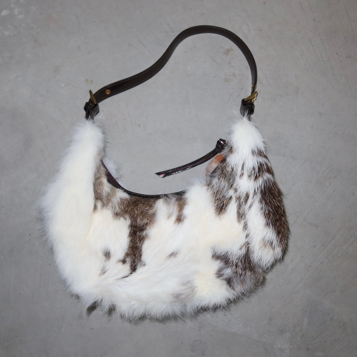 Vintage Rabbit Fur Bag