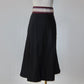 Chloé AW2001 Black Midi Skirt