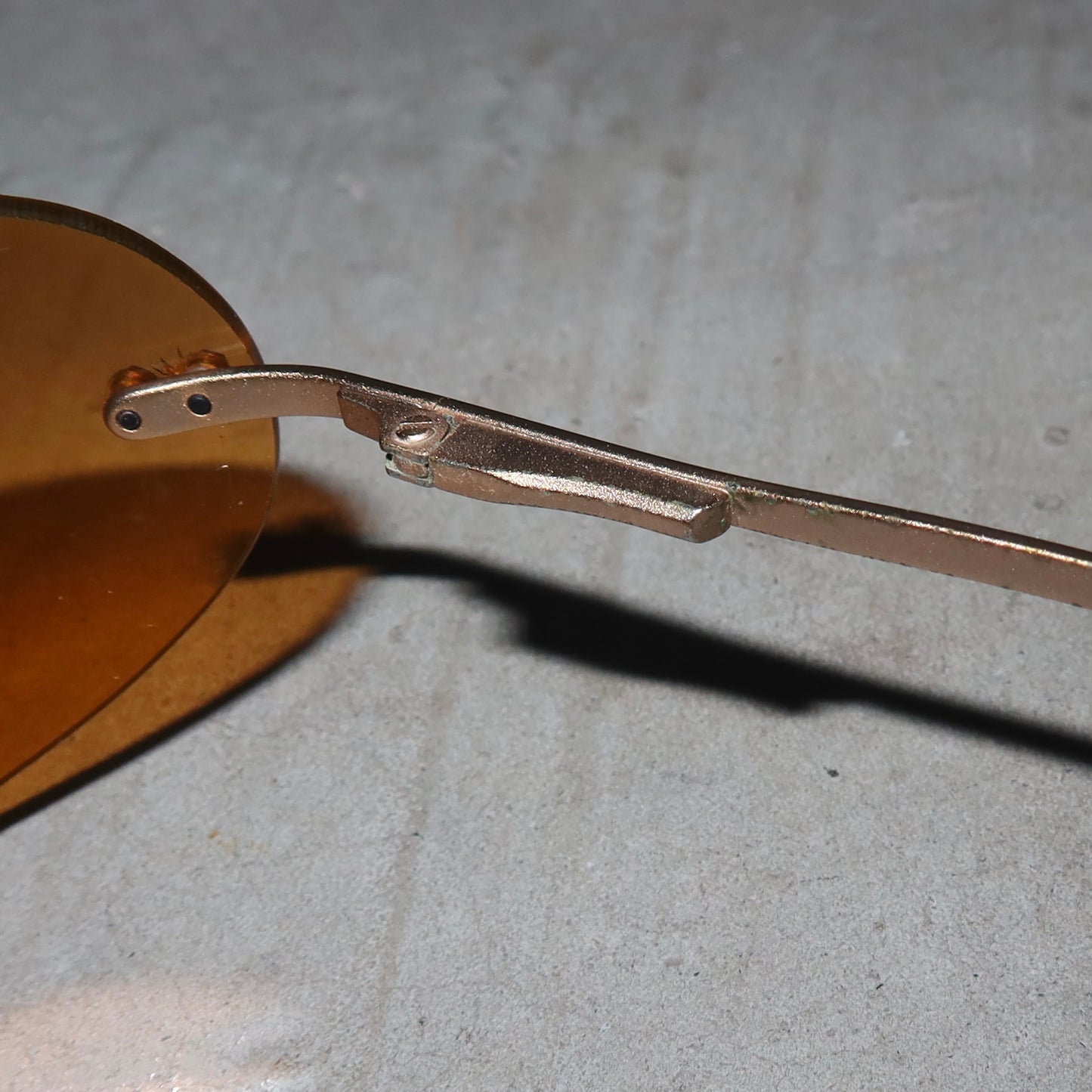 Celine Orange Tinted Sunglasses