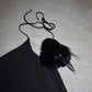 Fendi Halter with Real Fur Corsage