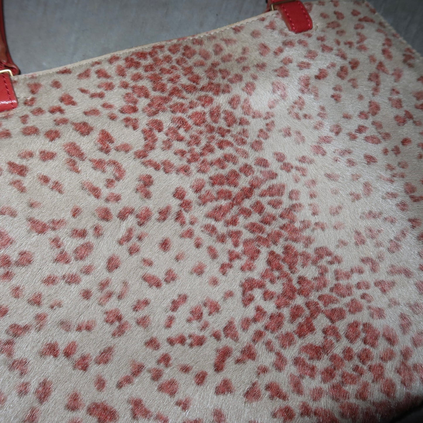 Bottega Veneta SS2000 Leopard Print Pony Hair Bag