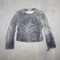 Emporio Armani SS2003 Grey Leather Jacket