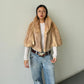 Vintage Real Fur Cape