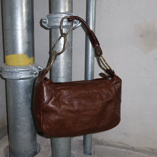 Marni Silver Ring Handle Bag