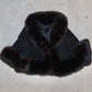Vintage Astrakhan and Fox Fur Cape