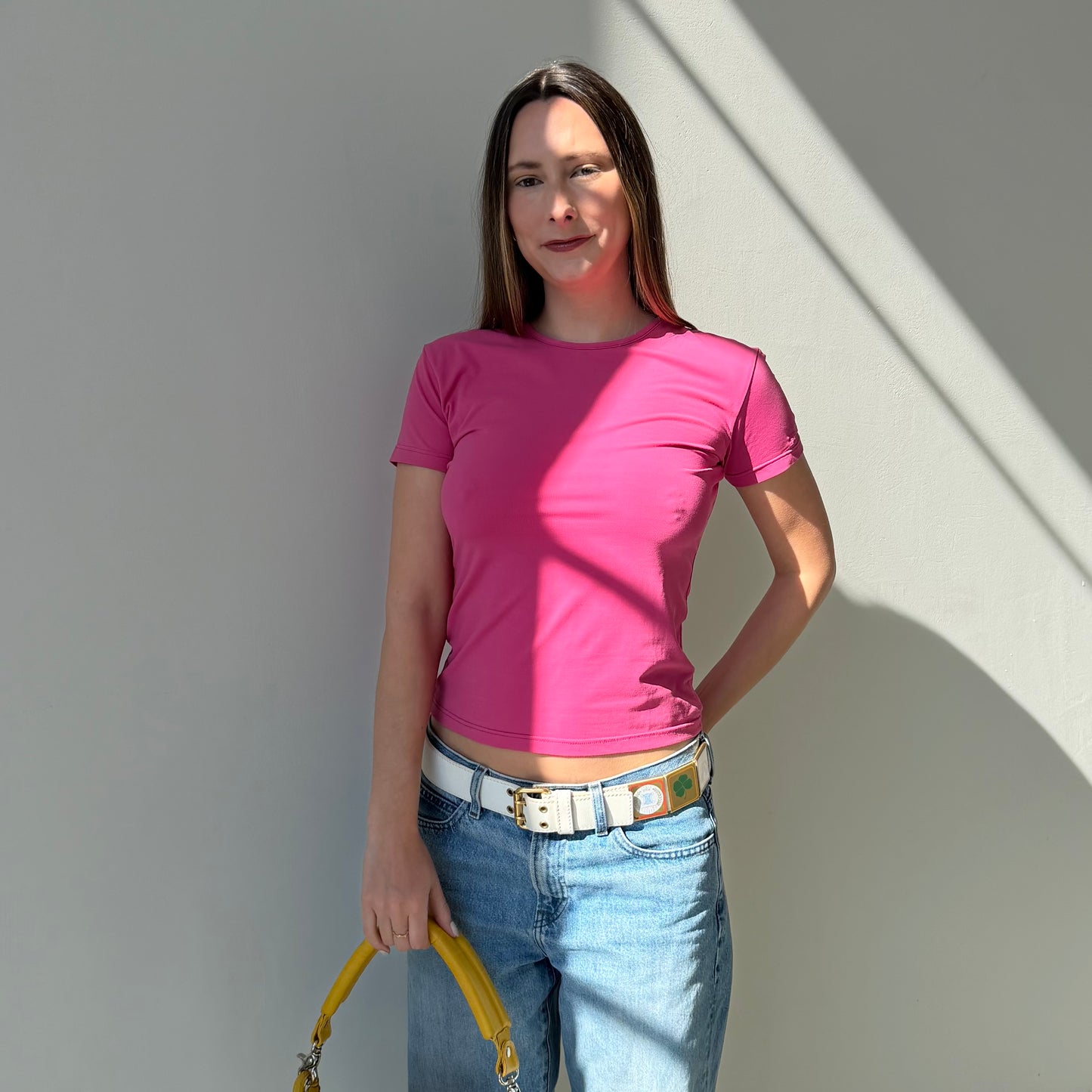 Fendi Fuschia Tee