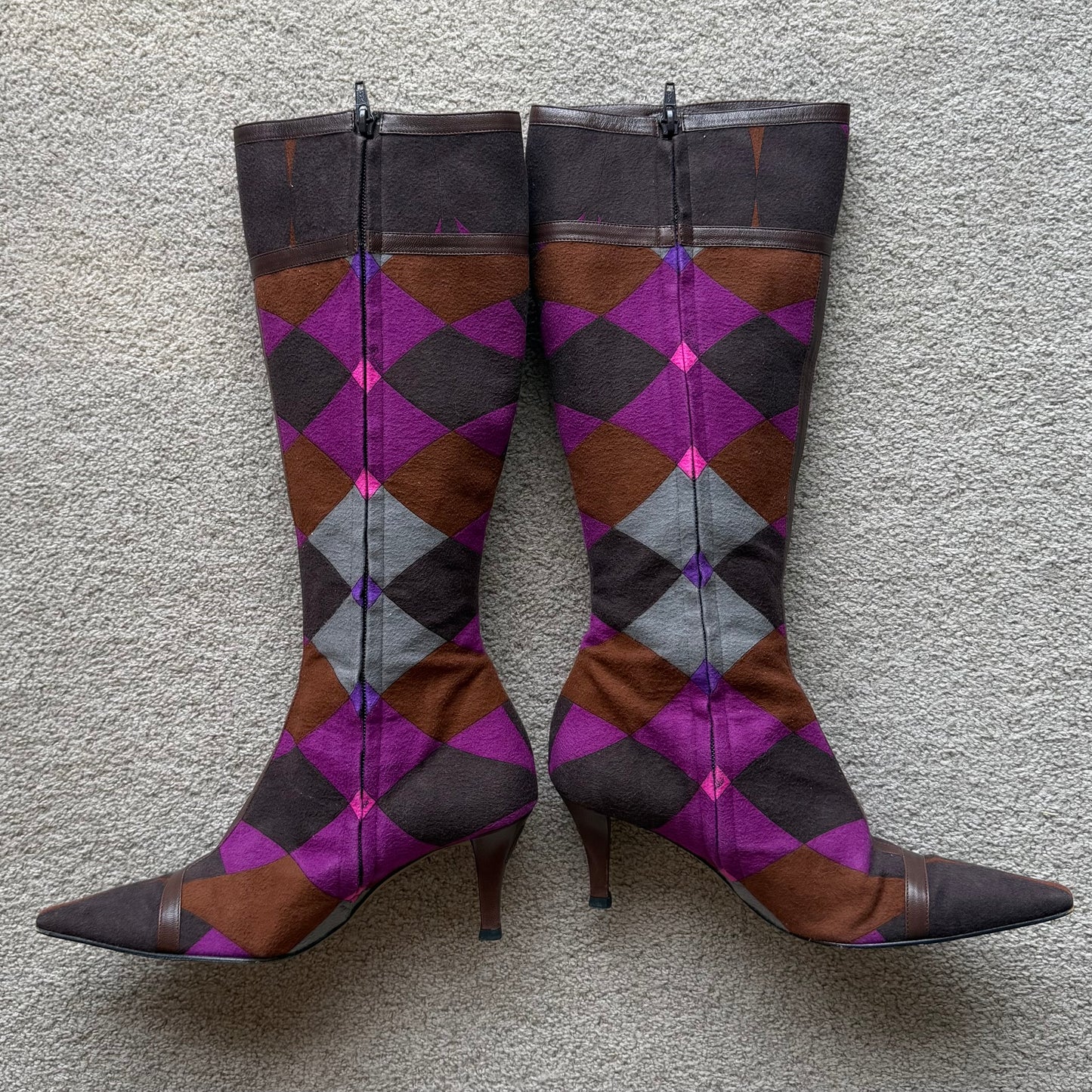 Emilio Pucci Felt Boots (38)