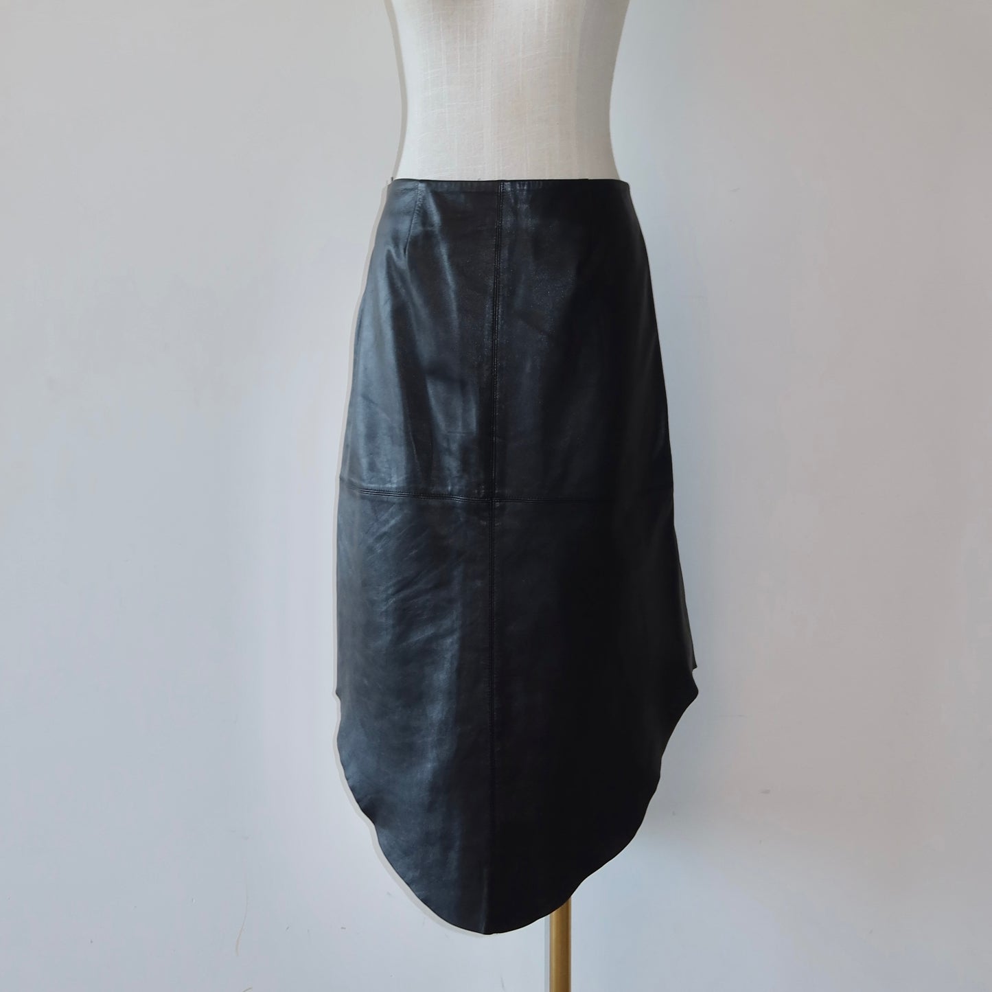 DKNY Leather Skirt