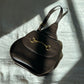 Gucci Brown Leather Horse-Bit Crossbody