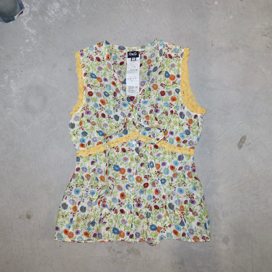 D&G Floral Blouse