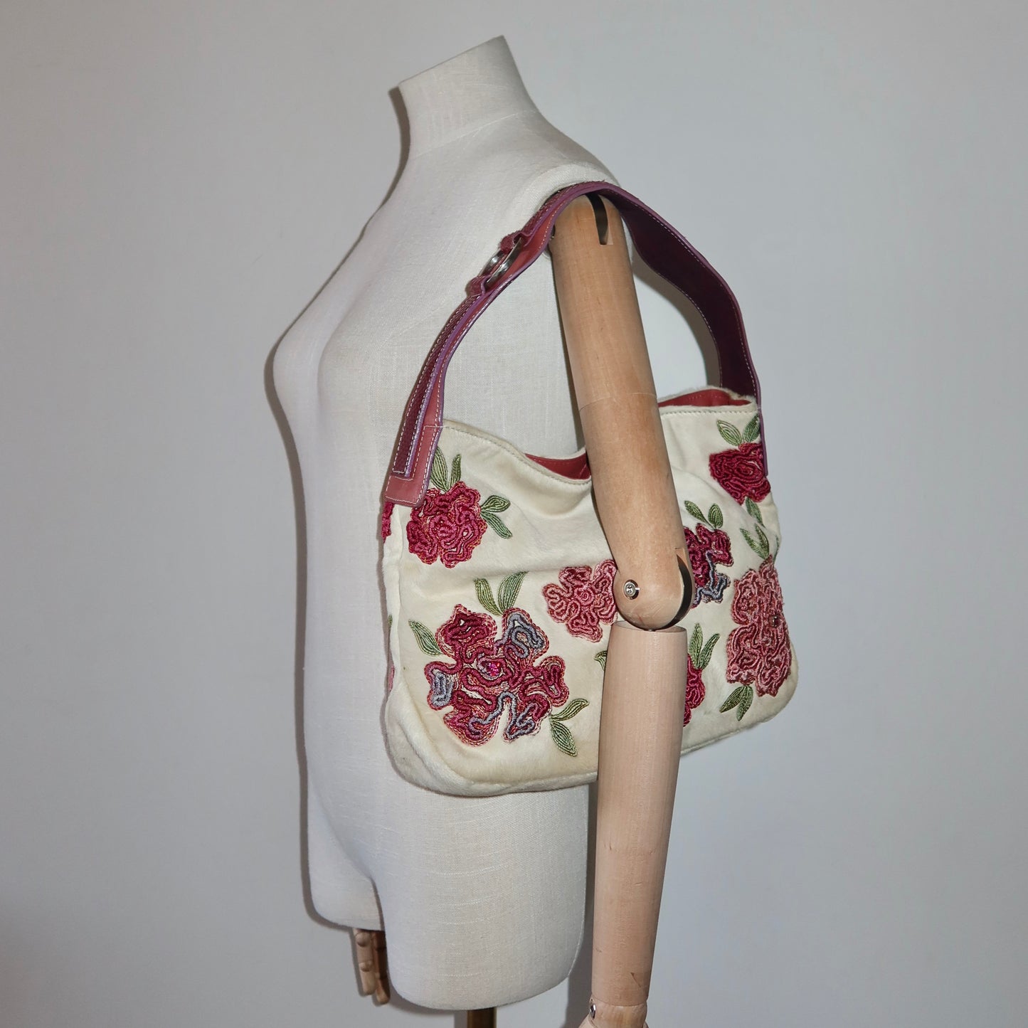 Vintage Italian Made Cowhide Bag