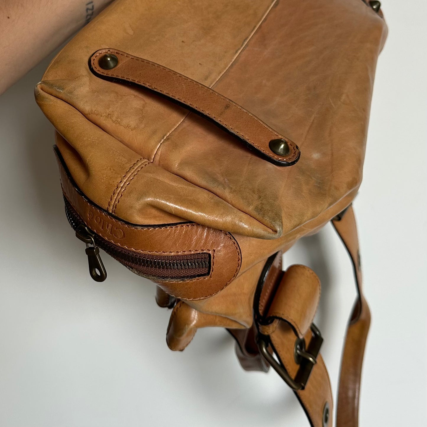 Chloé AW2003 Large Leather Camera Bag