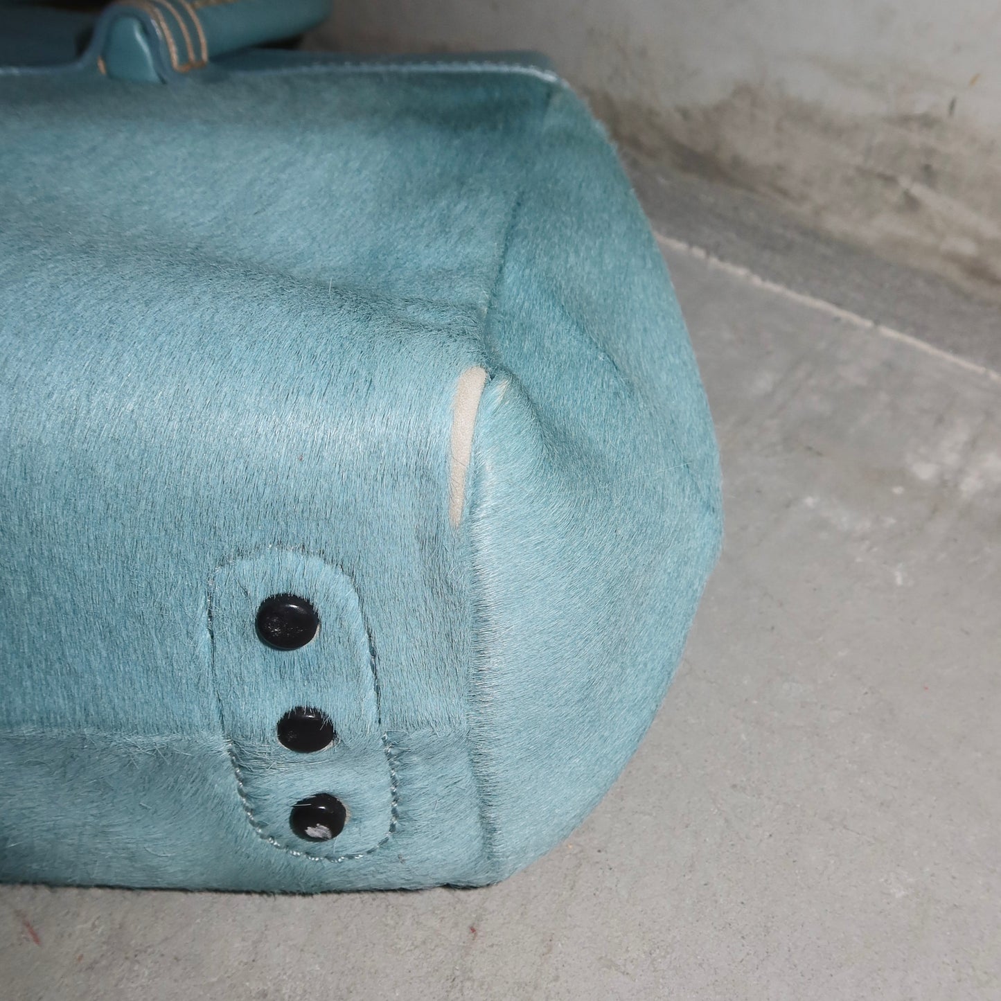 Tod’s Blue Cowhide Bag