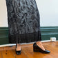 Emporio Armani SS1997 Floral Fringe Dress