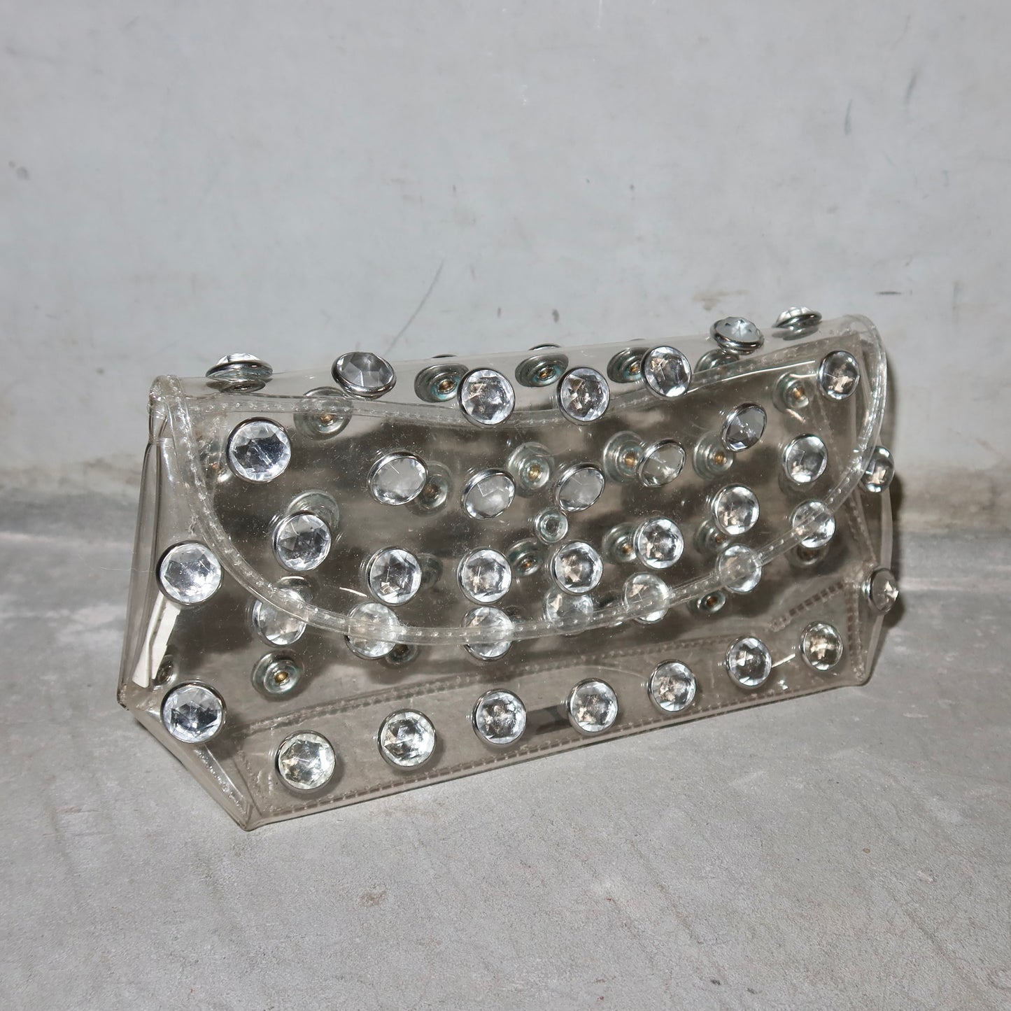 Sonia Rykiel PVC Domino Clutch