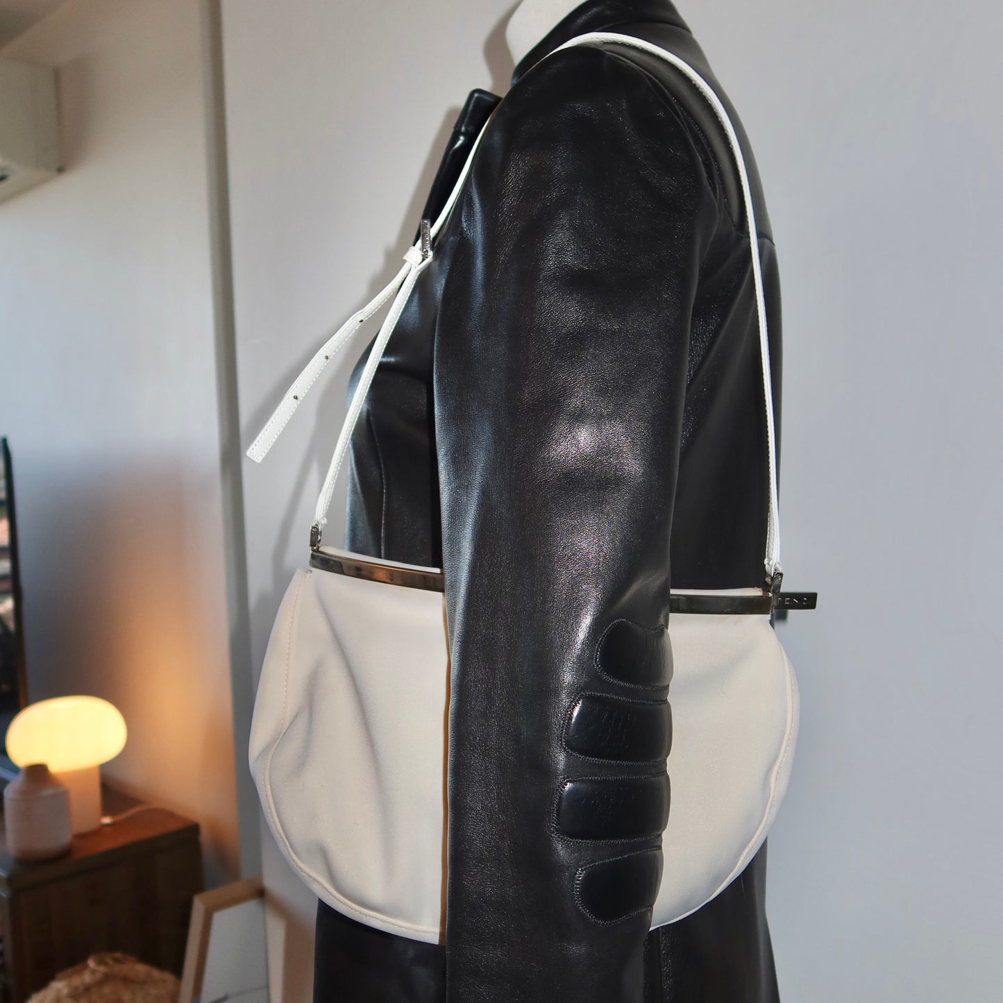 Fendi White Shoulder Bag