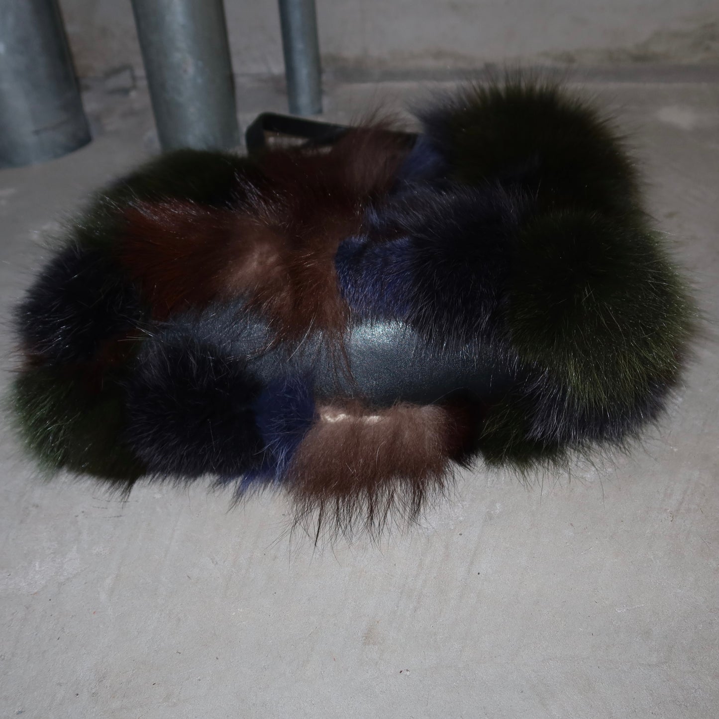 Vintage Fox Fur Bag