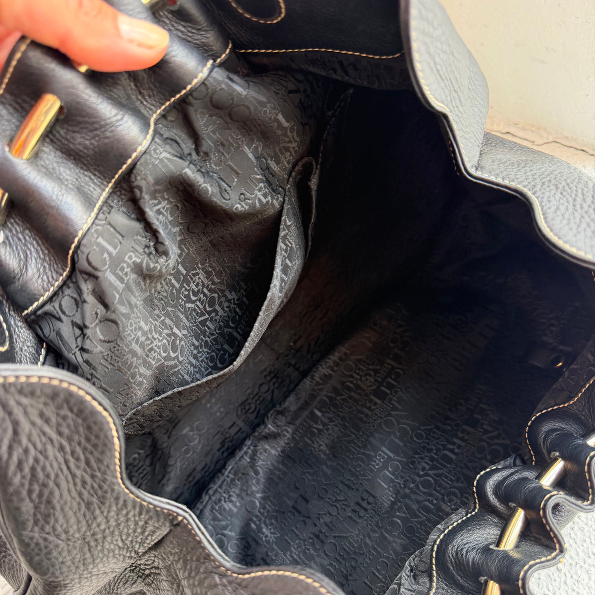 Bruno Magli Large Leather Bag