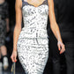 Dolce & Gabbana AW2011 Musical Notes Corset Mini Dress